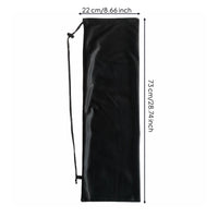 Rectangular Badminton Racket Sleeve Long Drawstring Racket Cover Safeguarding Badminton Racquet Cover Bag Portable
