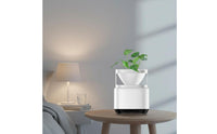 Removes Odors Small Negative Ion Air Cleaner Compact Design Mini Air Purifier Portable for Smokers, Office Workers, Bedroom