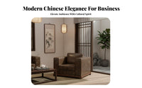 Wooden Frame Couch and Table Combination New Chinese design Sofa Set Modern Minimalist Design Office Furniture for Businesses, Hotel Lobby, Living Room
