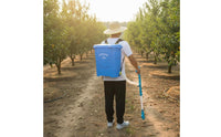 Manual Backpack Soil Enhancer Dispenser Large Capacity Backpack Soil Enhancer Dispenser Manual Granular Dispenser Long-Lasting