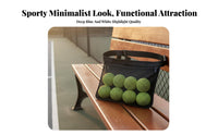 2 Pieces Tennis Ball Waist Bag Versatile-Sport Use Tennis Ball Holder Hands Sports Accessory for Instructor Es, Athletes, Training Golf Course