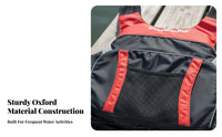 Adult Flotation Device Lightweight Fishing Flotation Device Waterproof Nylon Kayaking Buoyancy Vest for Kayakers, Paddlers, Sailing, Boating