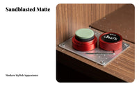 Billiard Chalk Holder Aluminum Alloy Round Chalk Box Lightweight for Snooker Billiards Enthusiasts, Professionals, Game Room, Tournaments, Bar