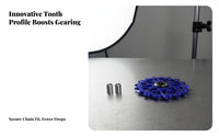 Rear Derailleur Guide Wheel Anodized Aluminum Alloy Rear Derailleur Pulley Cycle Pulley Wheel CNC Machined Effortless Shifting