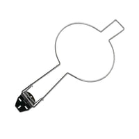 Stainless Steel Car Hat Holder with Spring Clip Sturdy Visor Hat Hanger Compact Organizer Heavy Duty for Drivers, Truck