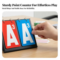 Guandan Playing Set Flip Sinterior Counter Scoring Gear Portable with Carrying Carrier Gift Box Packaging for Tournaments