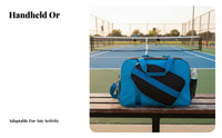 Pickleball Tote Bag Multi-Functional Pickleball Bag Large Capacity Detachable Shoulder Strap for Outdoor, Travel