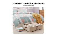 Rolling Under-Bed Box foldable Under-Bed Rolling container Large Capacity