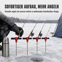 Ice Fishing Tent Pegs and Stand Set for Winter Fishing