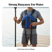 Grown-up Flotation Device Lightweight & Comfortable Kayaking Flotation Device Adjustable Flotation Vest Breathable Material