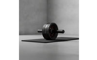 Ab Wheel Roller with Kneeling Mat Anti-Slip Ab Roller Wheel Long-Lasting Comfortable for Fitness Enthusiasts, Home Gym