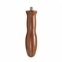 Polished Finish Espresso Portafilter Replacement Handle Ergonomic Design Coffee Machine Wooden Handle for Home Kitchen