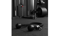 Triceps Rope Metal Clip Pull down Rope Heavy Duty Lat Pulldown Handle for Gym