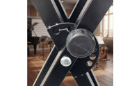 Detachable Double Tube Keyboard Stand Portable Double X Keyboard Stand Adjustable Height Instrument Support Non-Slip Rubber Caps for Studio, Stage