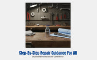 PPR Thread Repair Tool, 4-Point & 6-Point Crack Extractor, Water Pipe Replacement, No Wall Damage