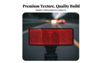 Cycle Wheel Spoke Reflectors High Visibility Bike Wheel Reflector Highly Reflective Cycle Reflector for Night Riders, Adults, Low Light Conditions