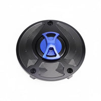 Non-Destructive Installation Quick Release Fuel Cap CNC Aluminum Fuel Reservoir Lid for Racers
