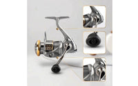 Portable Micro Fishing Reel Ergonomic Micro Compact Revolving Reel Non-Slip Powerful for Anglers, Travel
