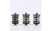 Folding Bike Shock Coil Metal Rear Shock Absorber Coil Cycling Parts Durable Alloy Material
