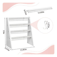 four tier Jewelry Rack Large Capacity Bracelet Holder Stand Untangled Bracelet Storage Organizer for Women, Tabletop