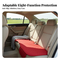 Backless Single-Piece Car pad Universal Fit Seat Pad Breathable Non-Slip Backing for SUV, frequent Commuting, highway Trips