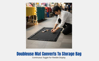 Night Market Stall Cloth, Quick-Fold Dual-Use Ground Mat, Waterproof, Multiple Sizes