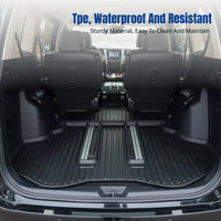 Trunk Mat for luxury van 30/40 Series, Waterproof Luggage Liner, Custom Fit, Textured Raised Border, 2015-2024