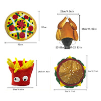 Funny Hat Great Party Prop Food Shaped Hat for Holiday