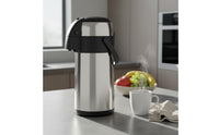 Air Pump Insulated Jug  Large Capacity Hot and Cold Water Pot Double Wall Insulation Household Storage