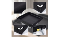 Foldable Basin with Drain Hose Square Portable Folding Tub Space-Saving Tub for Kids, Backyard