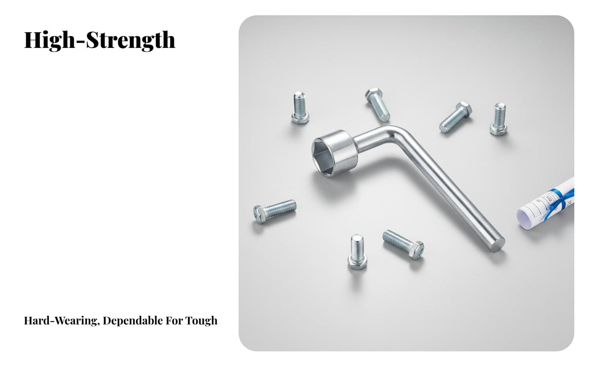 Multi-Purpose L-Shaped Hex Wrench High Rotational Force L-Shaped Hex Tool Long-Lasting Spanner Effort-Saving for DIY Enthusiasts, Technicians, Home Repair, Tight Areas, Car Maintenance, Workshop