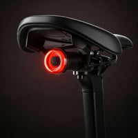 Bike Tail lamp Rechargeable Cycle Rear Brightness and Activity Sensing Bike Taillight Mount for Cyclists, Commuters, Night Riding, Road Biking