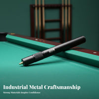 Telescopic Cue Extension Metal Construction Telescopic Cue Stick Extension Non-Slip Grip Lightweight for Amateurs, Bar, Club