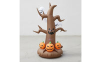 Halloween Inflatable Tree with Pumpkin and Specters Lighted Halloween Inflatable Tree Waterproof Yard Decoration for Lawn
