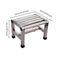 Stainless Metal Stool Anti-Slip Foot Feet Seating Furniture Crossbar Support