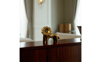 Lion Figurine lion Sculpture Stylized Decor for TV Cabinet, Reception