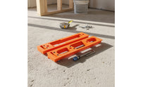 2 Pieces Door Hinge Jig Exact Hinge Slotting Template Accurate for Woodworkers