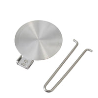 with Foldable Handle Round Gas Cooktop Converter Disk Simmer Plate for Coffee Percolator Pot