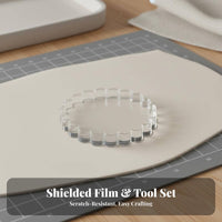 U-Shaped Clay Press Transparent Acrylic Clay Press Multi-Functional for Children