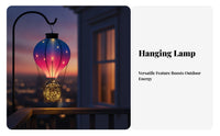 Solar Lantern Decorative Solar Hanging Lantern Easy to Install for Home Decoration