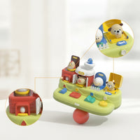 Interactive Toy with Music Operated Spring-up up Animal Toy Musical for Toddlers, Infants, Playroom, Classroom, Daycare