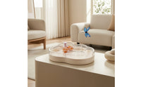 Cat Toy with Butterfly Rechargeable Cat Toy with Track Balls Multi Function for Solo Activity