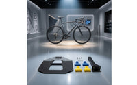 Bike Stand with Pedal Mount Compact Road Bike Stand Indoor for Garage