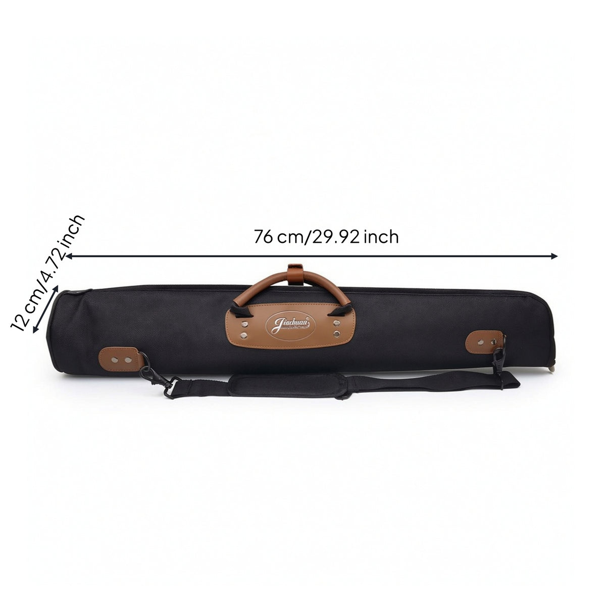 Doubledouble-Reed Instrument Case Soft-Sided Case with Shoulder Strap Instrument Storage Bag Adjustable Comfortable