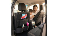 Multi-Pocket Backseat Organizer with Tablet Holder Reinforced Back Seat Organizer with Tablet Holder Hanging Tear-Resistant for Commuters, Daily Commute