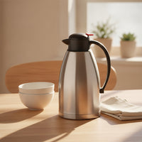Insulated Kettle with Push-Button Easy to Clean Stainless Steel Kettle for Hosts