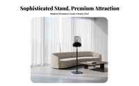 Stable Base Speaker Floor Stand Anti-Slip Design Floor Speaker Stand Sturdy and Long-Lasting Audio Accessory Carbon Steel Construction for Home Theater Enthusiasts, Audiophiles, Music Lovers, Living Room, Bedroom, Office