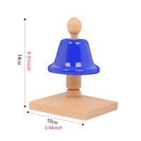 8 Note Hand Bell Set Early Learning 8 Note Hand Bells Educational Bell Instrument Set for Preschool