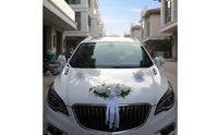 Wedding Car Flower Ribbon Kit Elegant & Love-Filled Wedding Car Decoration Set Event Supply New Design Easy to Install