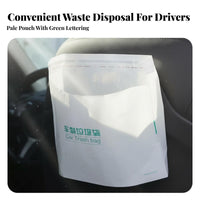 Car Trash Bag Self-Standing Car Garbage Bag Traceless Removal Portable Auto Trash Pouch for Commuters, Vacati Portable Rs, Camping, Bedroom